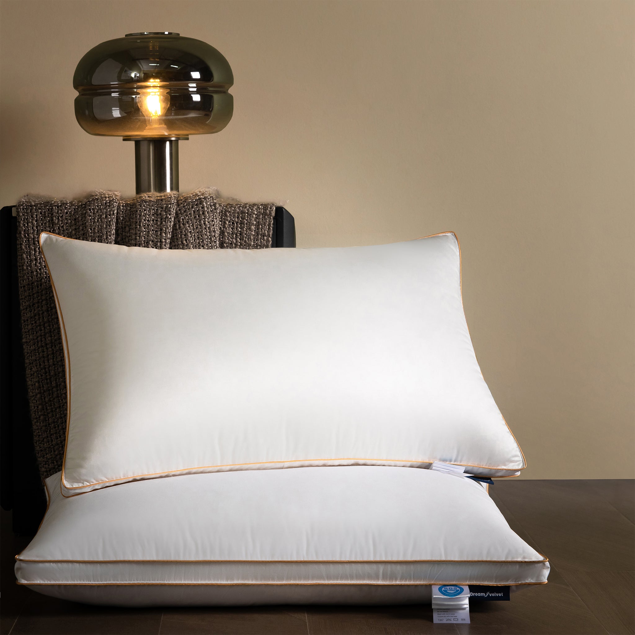 Royal Comfort 100% Luxury Hungarian Goose Down Pillow